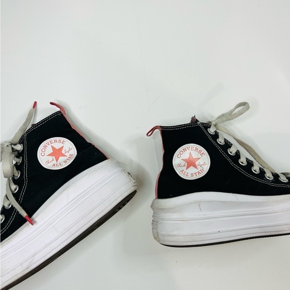 Converse Chuck Taylor Move Platform Sneakers 5 - Picture 7 of 8